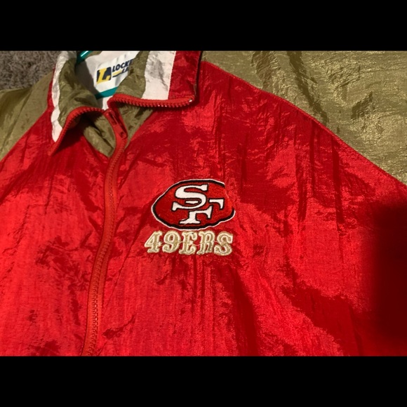 80s SanFransisco 49ers Winbreaker Size Large - Picture 2 of 4